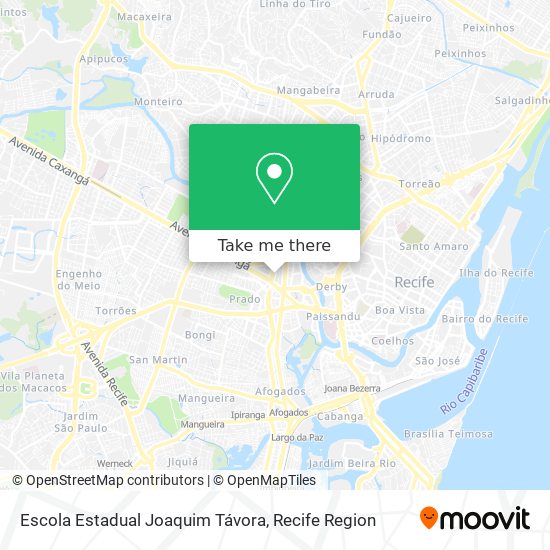 Escola Estadual Joaquim Távora map