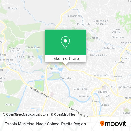 Escola Municipal Nadir Colaço map