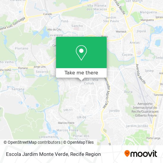 Escola Jardim Monte Verde map
