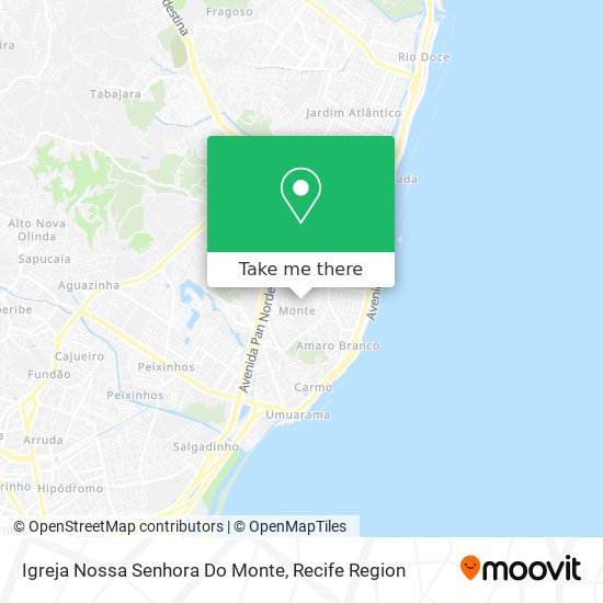 Igreja Nossa Senhora Do Monte map
