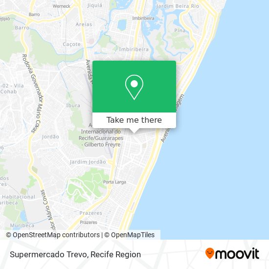 Mapa Supermercado Trevo