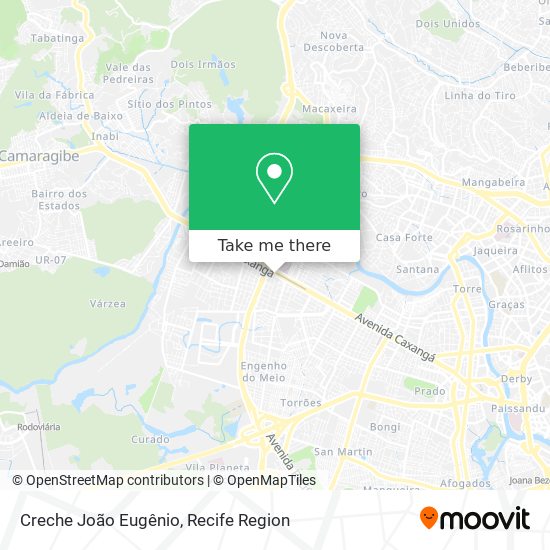 Creche João Eugênio map