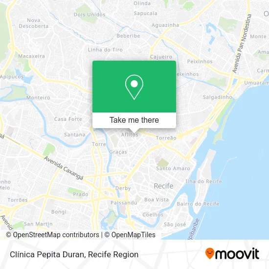 Clínica Pepita Duran map