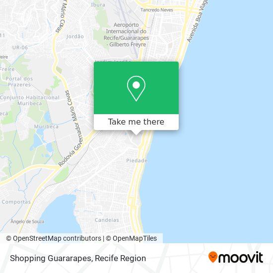 Shopping Guararapes map