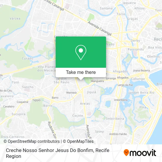 Creche Nosso Senhor Jesus Do Bonfim map