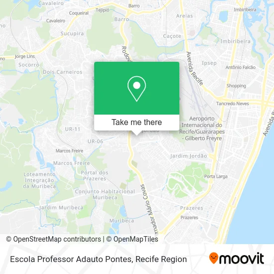 Escola Professor Adauto Pontes map