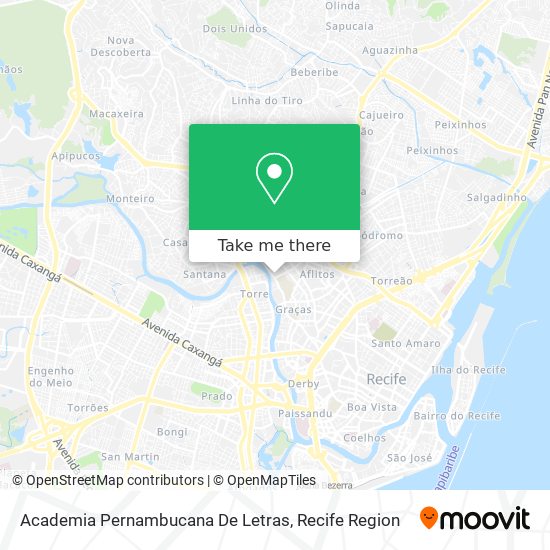 Academia Pernambucana De Letras map