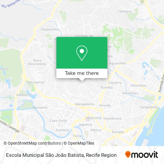 Escola Municipal São João Batista map