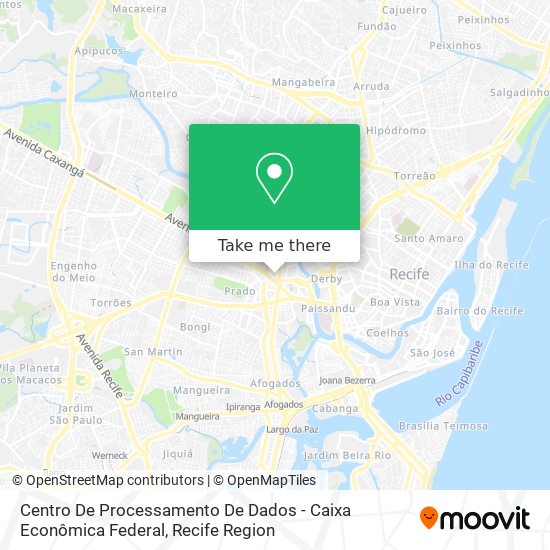 Centro De Processamento De Dados - Caixa Econômica Federal map