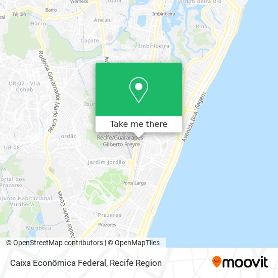 Caixa Econômica Federal map