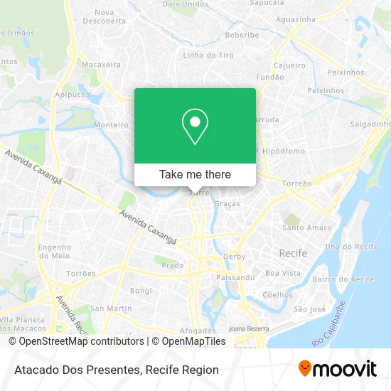 Atacado Dos Presentes map