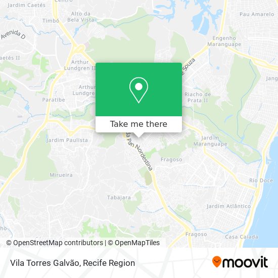 Vila Torres Galvão map