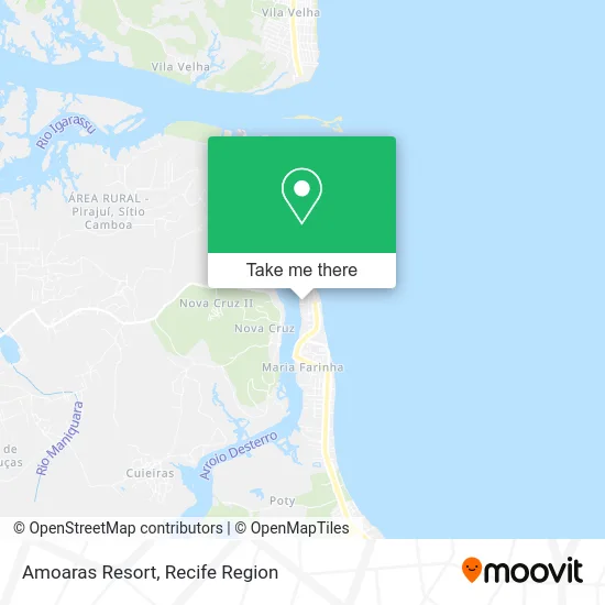 Amoaras Resort map