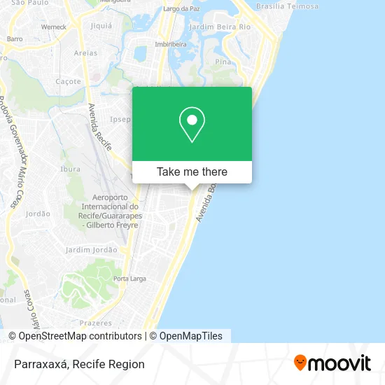 Parraxaxá map