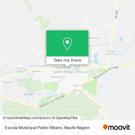 Escola Municipal Pedro Ribeiro map