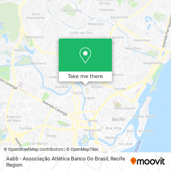 Aabb - Associação Atlética Banco Do Brasil map