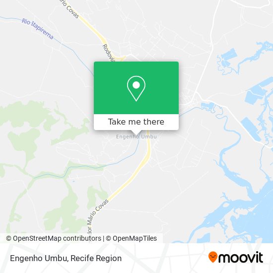 Engenho Umbu map