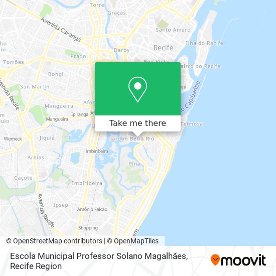 Escola Municipal Professor Solano Magalhães map