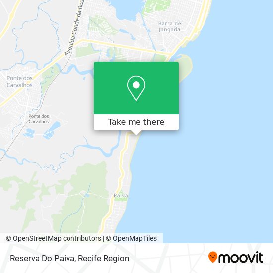 Reserva Do Paiva map
