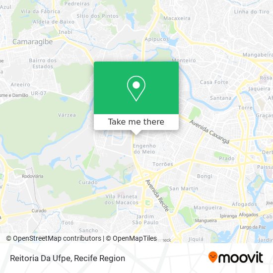 Reitoria Da Ufpe map