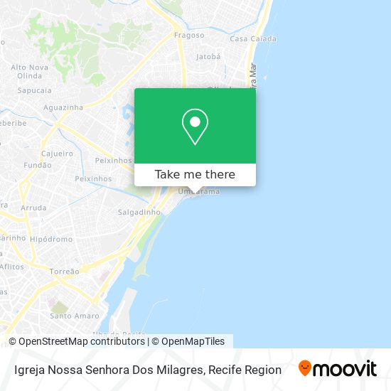 Igreja Nossa Senhora Dos Milagres map