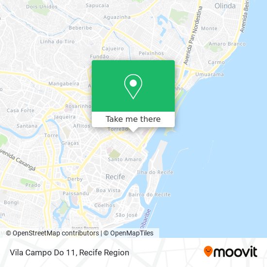 Mapa Vila Campo Do 11