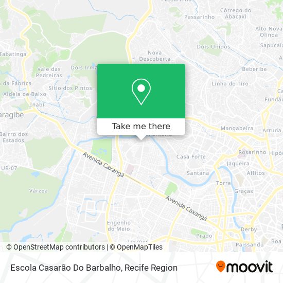 Escola Casarão Do Barbalho map