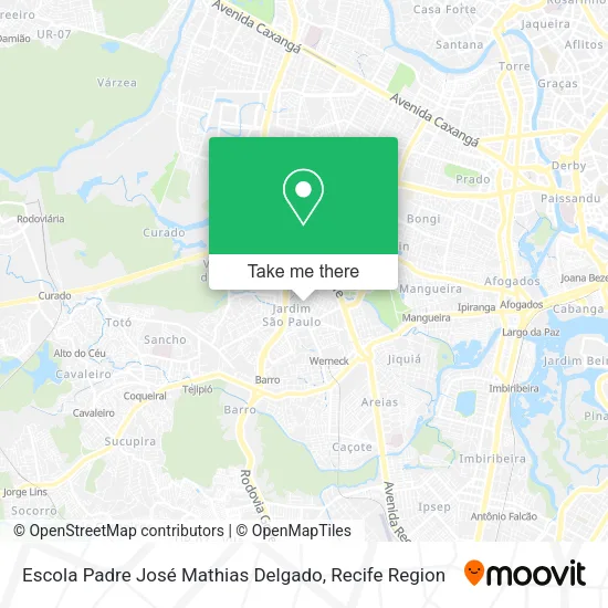 Escola Padre José Mathias Delgado map
