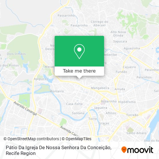 Mapa Pátio Da Igreja De Nossa Senhora Da Conceição