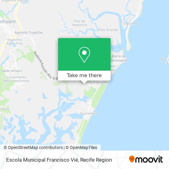 Escola Municipal Francisco Vié map