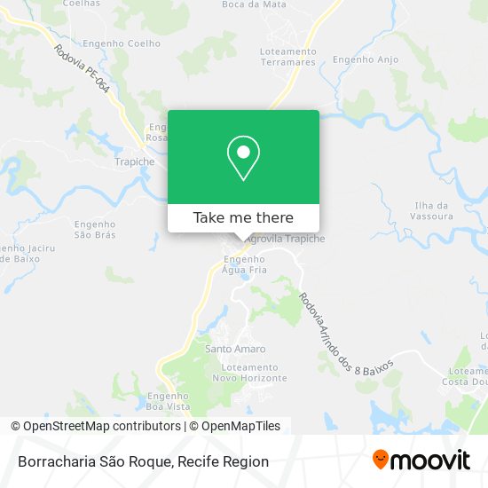 Borracharia São Roque map