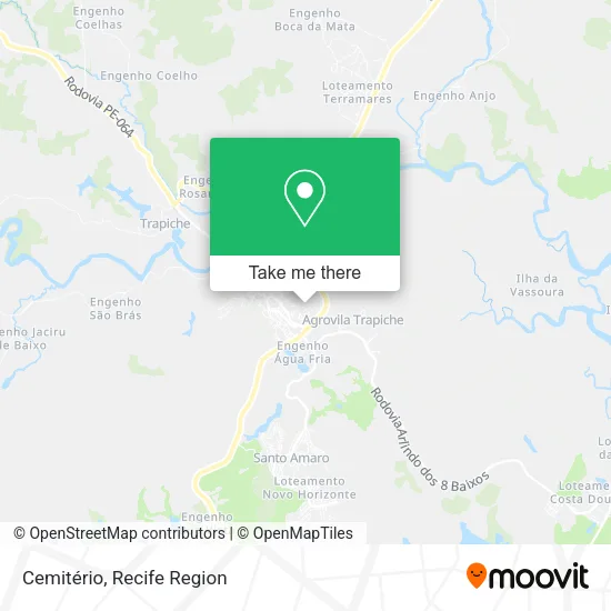 Cemitério map