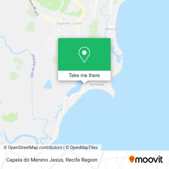 Capela do Menino Jesus map