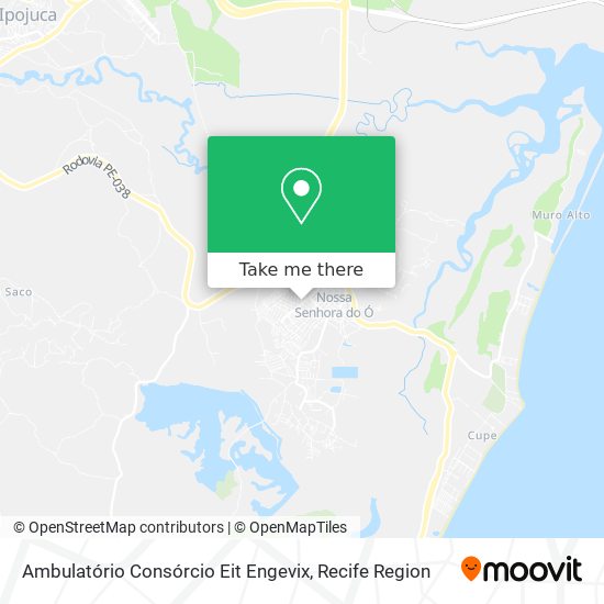 Ambulatório Consórcio Eit Engevix map