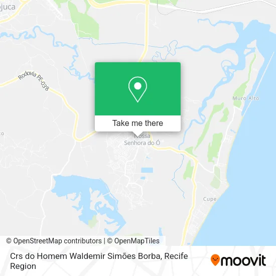 Crs do Homem Waldemir Simões Borba map