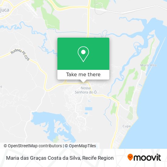 Maria das Graças Costa da Silva map