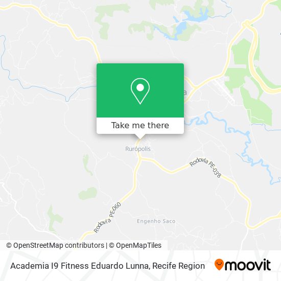 Academia I9 Fitness Eduardo Lunna map