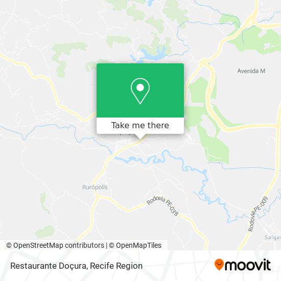 Restaurante Doçura map