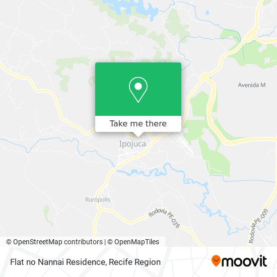 Flat no Nannai Residence map