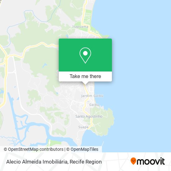 Alecio Almeida Imobiliária map