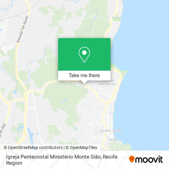 Igreja Pentecostal Ministério Monte Sião map