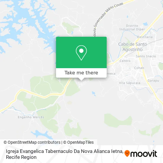 Igreja Evangelica Tabernaculo Da Nova Alianca Ietna map