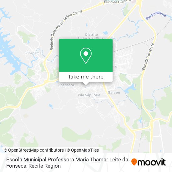 Escola Municipal Professora Maria Thamar Leite da Fonseca map