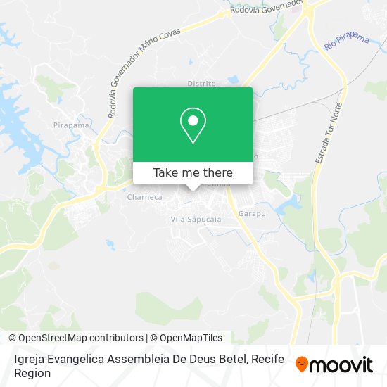 Igreja Evangelica Assembleia De Deus Betel map
