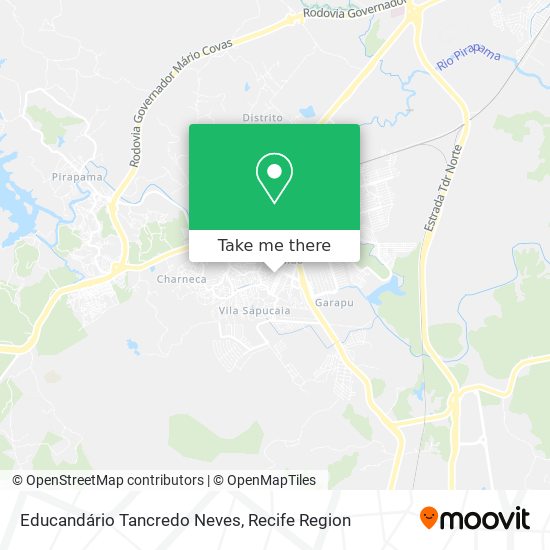 Educandário Tancredo Neves map