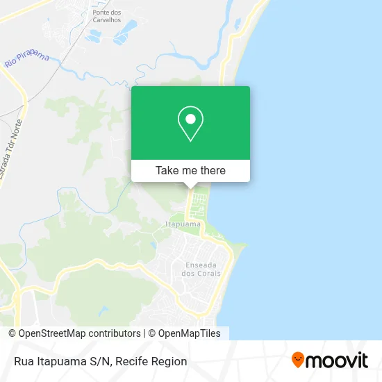 Rua Itapuama S/N map