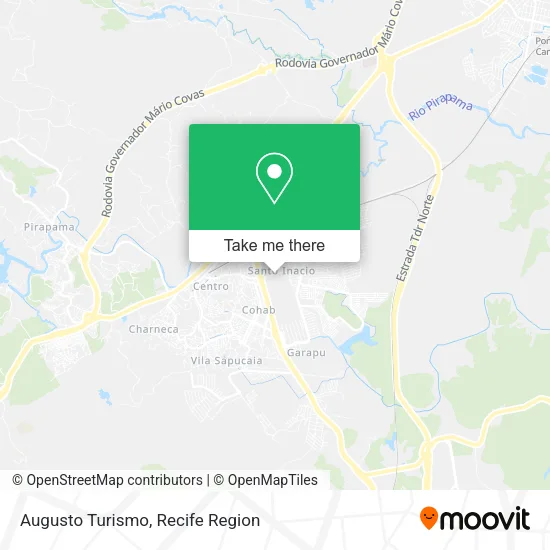 Augusto Turismo map