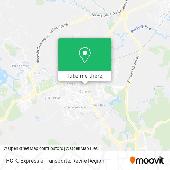 F.G.K. Express e Transporte map