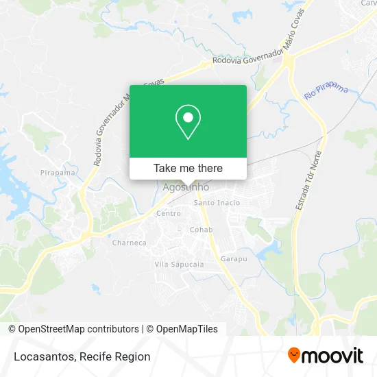 Locasantos map