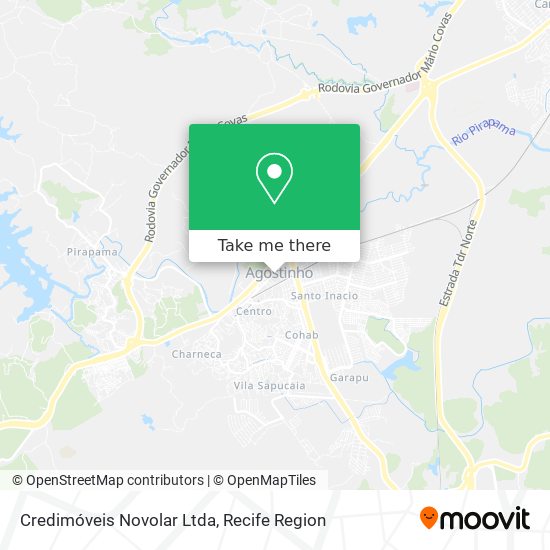 Credimóveis Novolar Ltda map